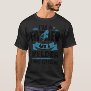 USA Patriotic Welder Father Father's Day T-Shirt