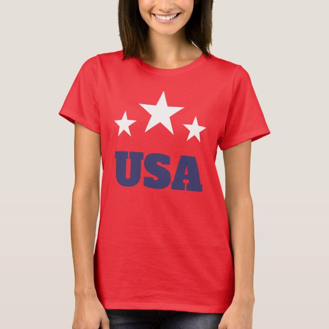 USA. PATRIOTISM T-Shirt (Front)
