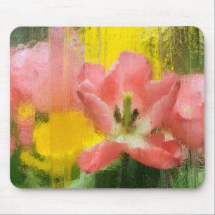 USA, Pennsylvania. Abstract tulip impression Mouse Mat