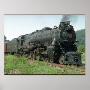 USA, Pennsylvania RR_Trains of the World Poster