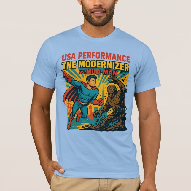 USA Performance Comics T-Shirt (Front)