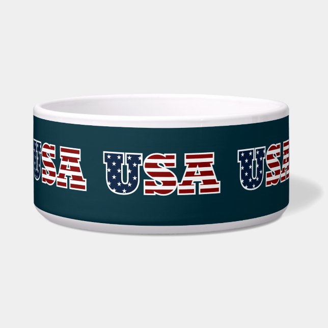 USA Pet Bowl (Front)