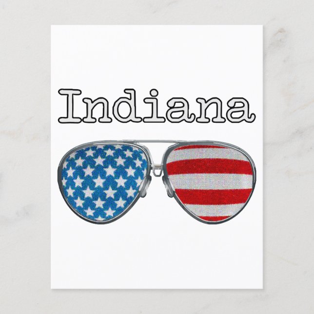 USA PILOT GLASSES INDIANA  (Front)