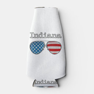 USA PILOT GLASSES INDIANA BOTTLE COOLER