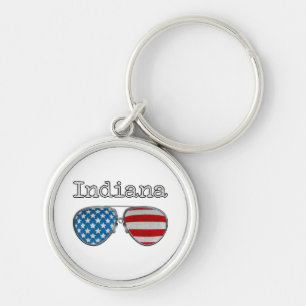 USA PILOT GLASSES INDIANA KEY RING