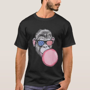 Usa Pistol American Gun Flag 4th Of July T-Shirt