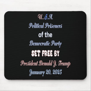 Usa Political Prisoners Set Free Mouse Mat