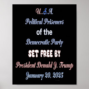 Usa Political Prisoners Set Free Poster