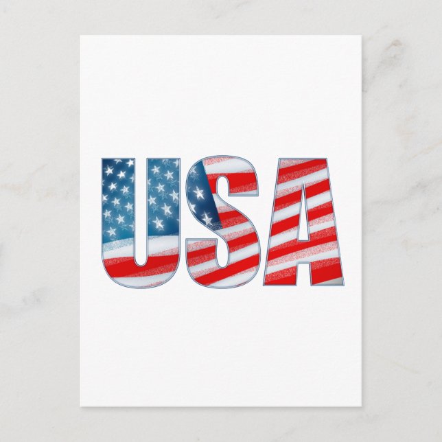 USA POSTCARD (Front)
