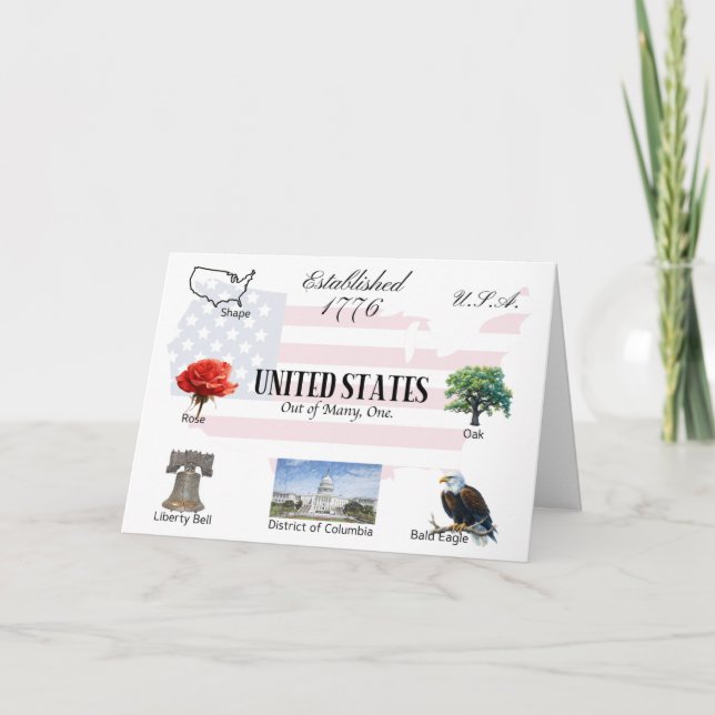 USA Postcard | United States of America (Front)