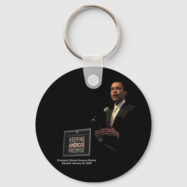 USA President Obama Keychain Memorabilia (Front)