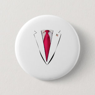 Usa President Trump Suit Easy Halloween Costume 6 Cm Round Badge