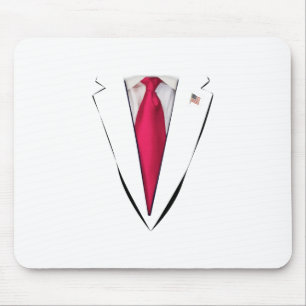 Usa President Trump Suit Easy Halloween Costume Mouse Mat