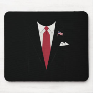 Usa President Trump Suit Easy Halloween Costume Mouse Mat