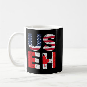USA Pride US Flag Day USEH Canadian Canada Coffee Mug