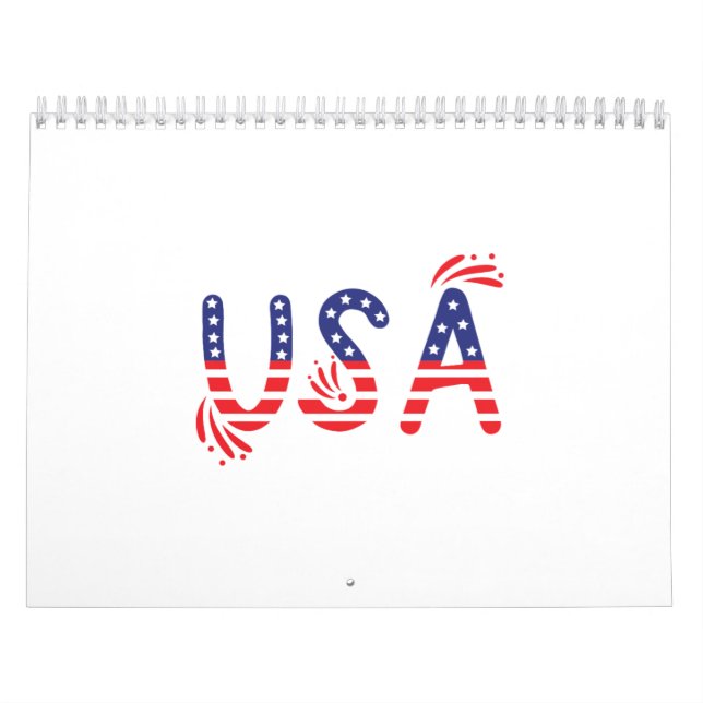 usa print calendar (Cover)