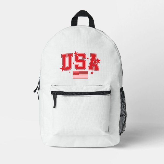 USA PRINTED BACKPACK (Front)