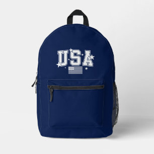 USA PRINTED BACKPACK