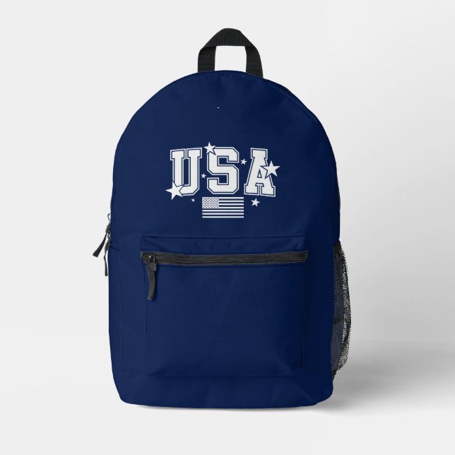 USA PRINTED BACKPACK (Front)