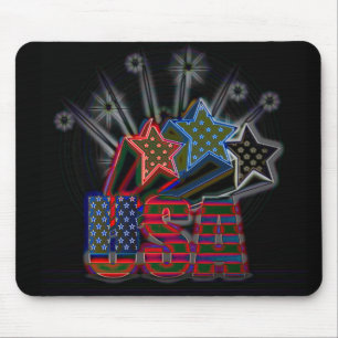 USA Proud Mouse Mat