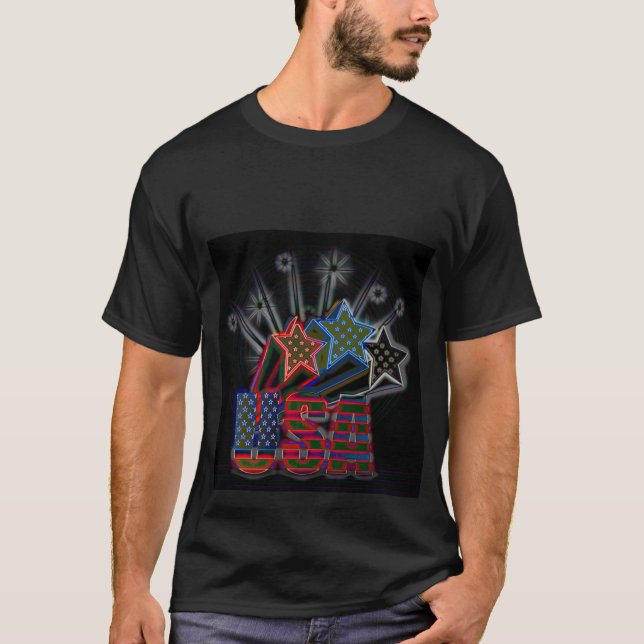 USA Proud   T-Shirt (Front)