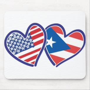 USA-PUERTO-RICO MOUSE MAT