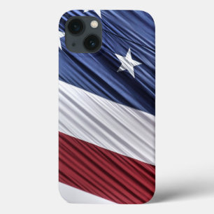 USA Red, White and Blue American Patriotic Flag iPhone 13 Case