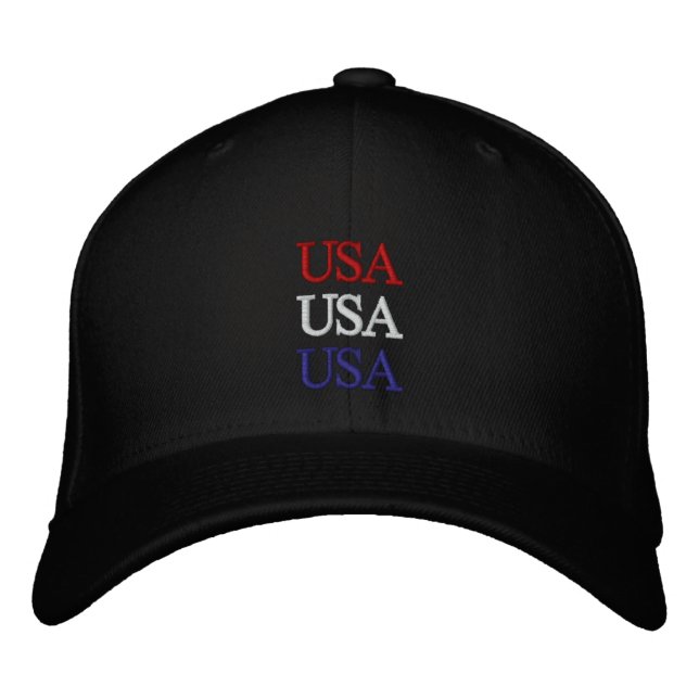 USA Red, White, and Blue Hat (Front)