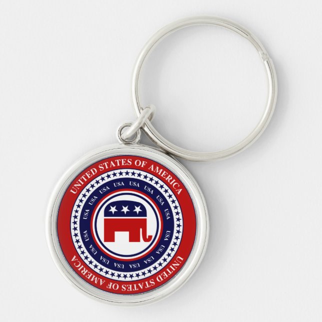 USA Republican Key Chain (Front)