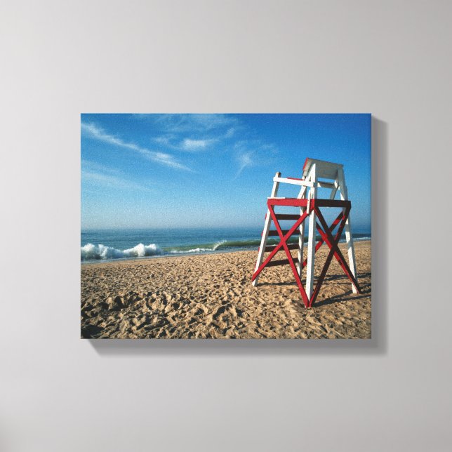USA, Rhode Island, Charleston Beach, Beachfront Canvas Print (Front)