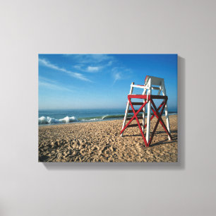 USA, Rhode Island, Charleston Beach, Beachfront Canvas Print