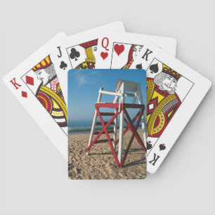 USA, Rhode Island, Charleston Beach, Beachfront Playing Cards