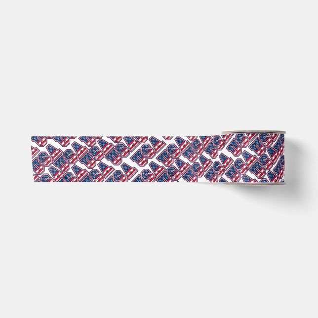USA Ribbon Satin Ribbon (Front)