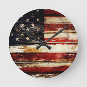 USA ROUND CLOCK