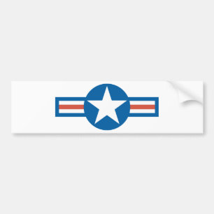 USA Roundel Bumper Sticker