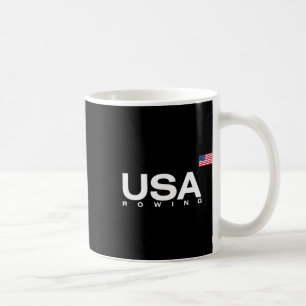 Usa Rowing Flag Coffee Mug