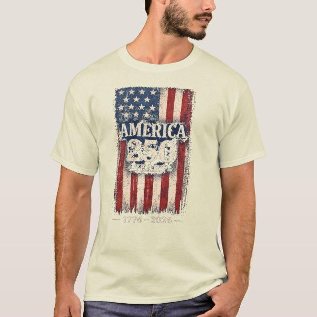  USA’s 250th Anniversary T Shirt (Front)