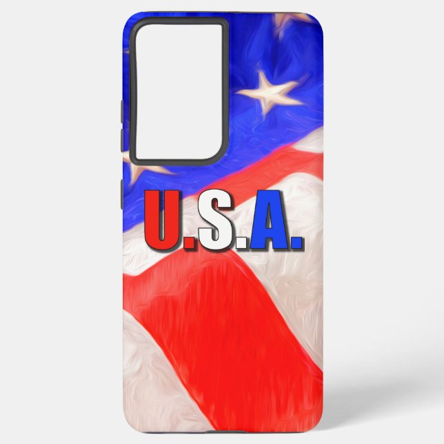 USA SAMSUNG GALAXY S21 ULTRA CASE (Back)