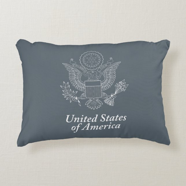 USA seal Decorative Cushion (Front)