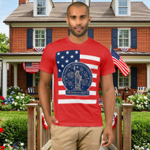USA Semiquincentennial 250 Years of Liberty Red