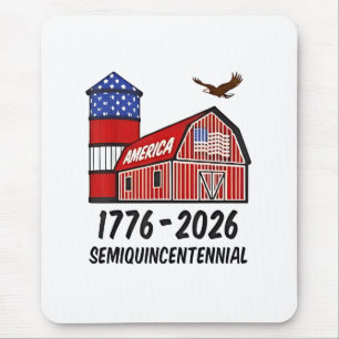 USA Semiquincentennial 250th Anniversary 1776–2026 Mouse Mat