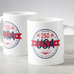 USA Semiquincentennial America's 250th Anniversary Coffee Mug