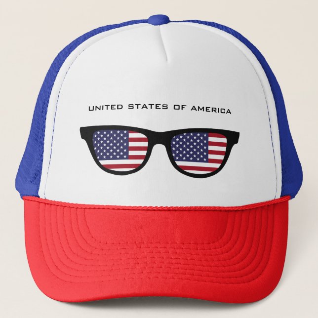 USA Shades custom hat (Front)