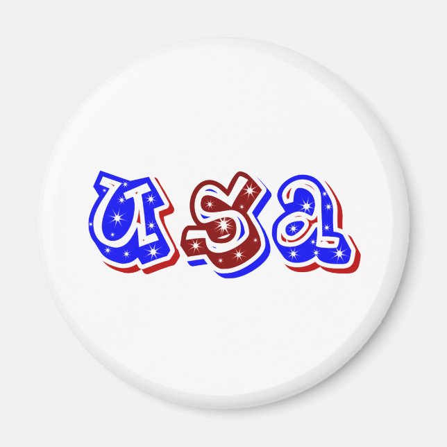 USA,Shine_ Magnet (Front)