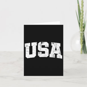 Usa Shirt United States Of America 4th Of July Tee Card