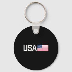 Usa Shirt Women Men Kids American Flag Patriotic 4 Key Ring