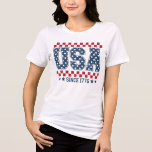USA Since 1776 Tri-Blend Shirt