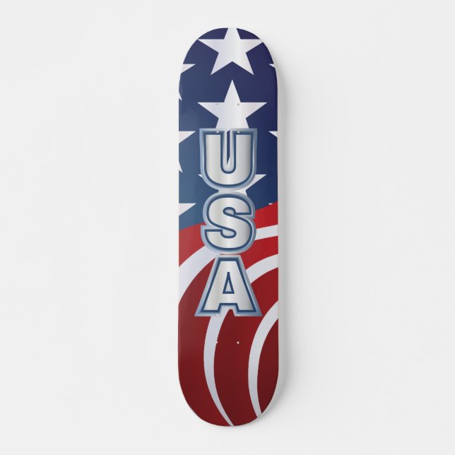 USA SKATE SKATEBOARD (Front)