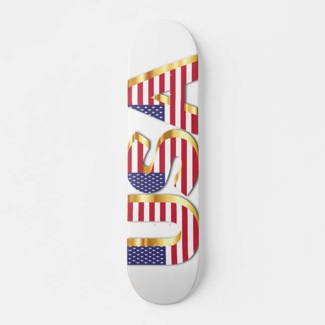 USA Skateboard United States of America (Front)