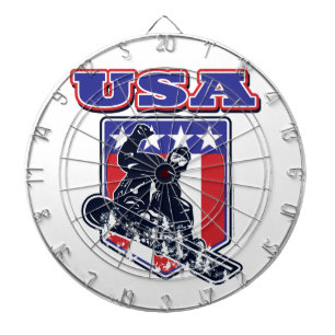 USA Snowboarding Dartboard